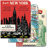 3 Mini Notebooks - New York